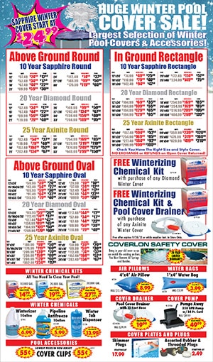Winter Cover Specials